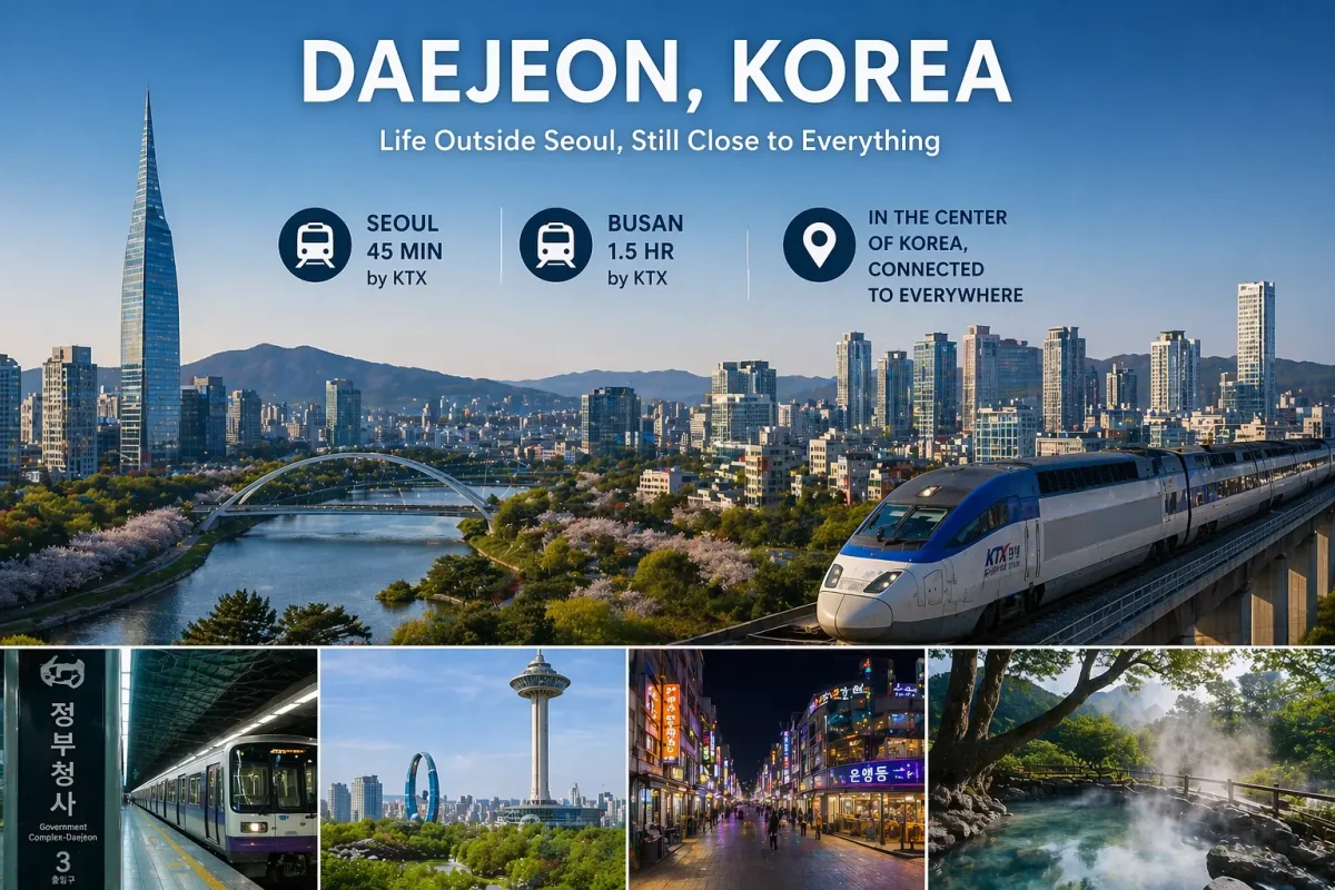 living outside seoul korea
