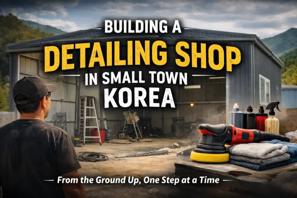 Detailing Shop in a Small